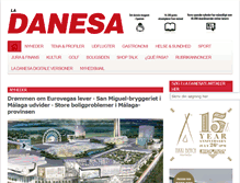 Tablet Screenshot of ladanesa.com